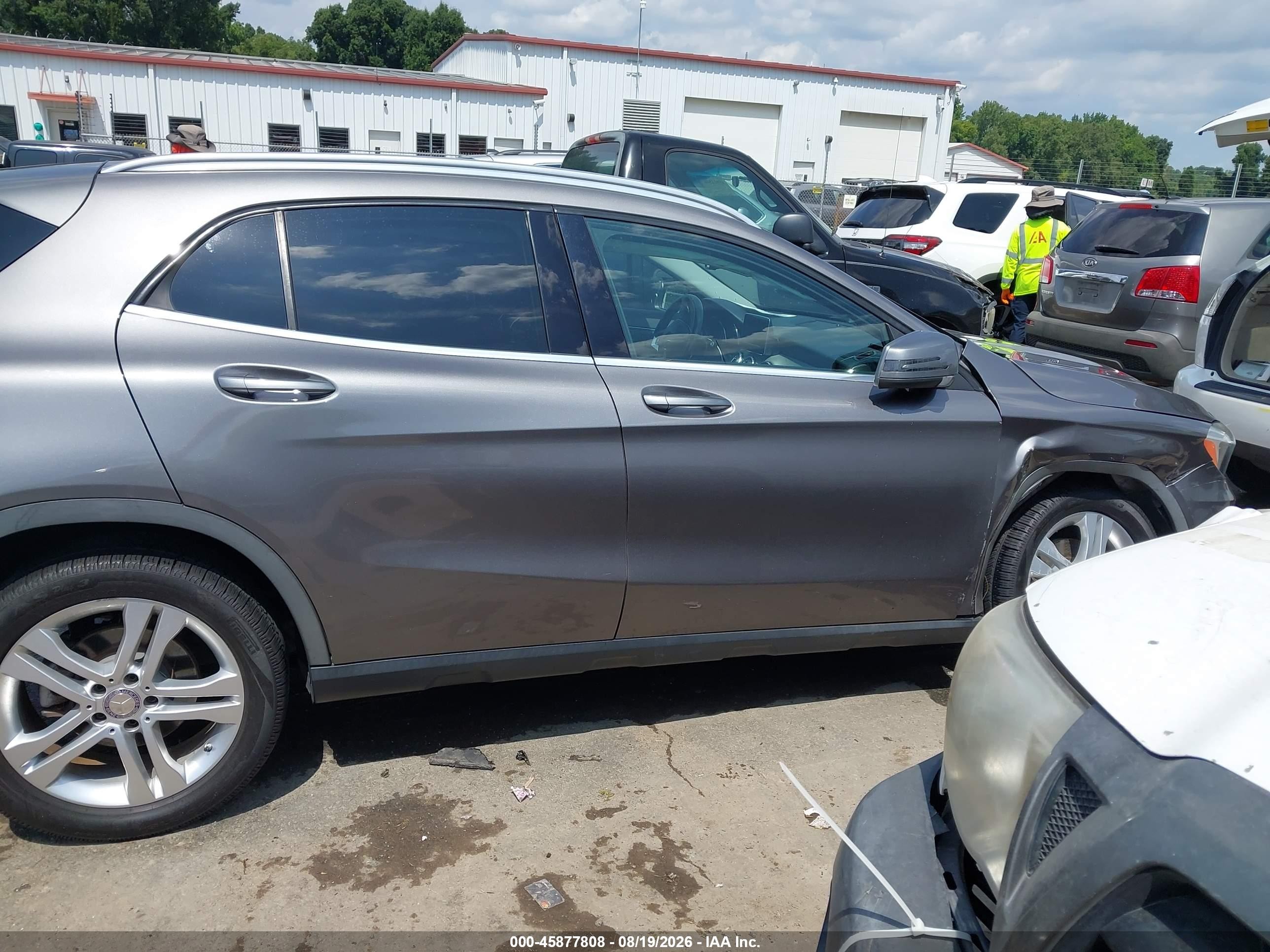 2015 Mercedes-benz Gla 250 4matic Gray vin: WDCTG4GB3FJ068913