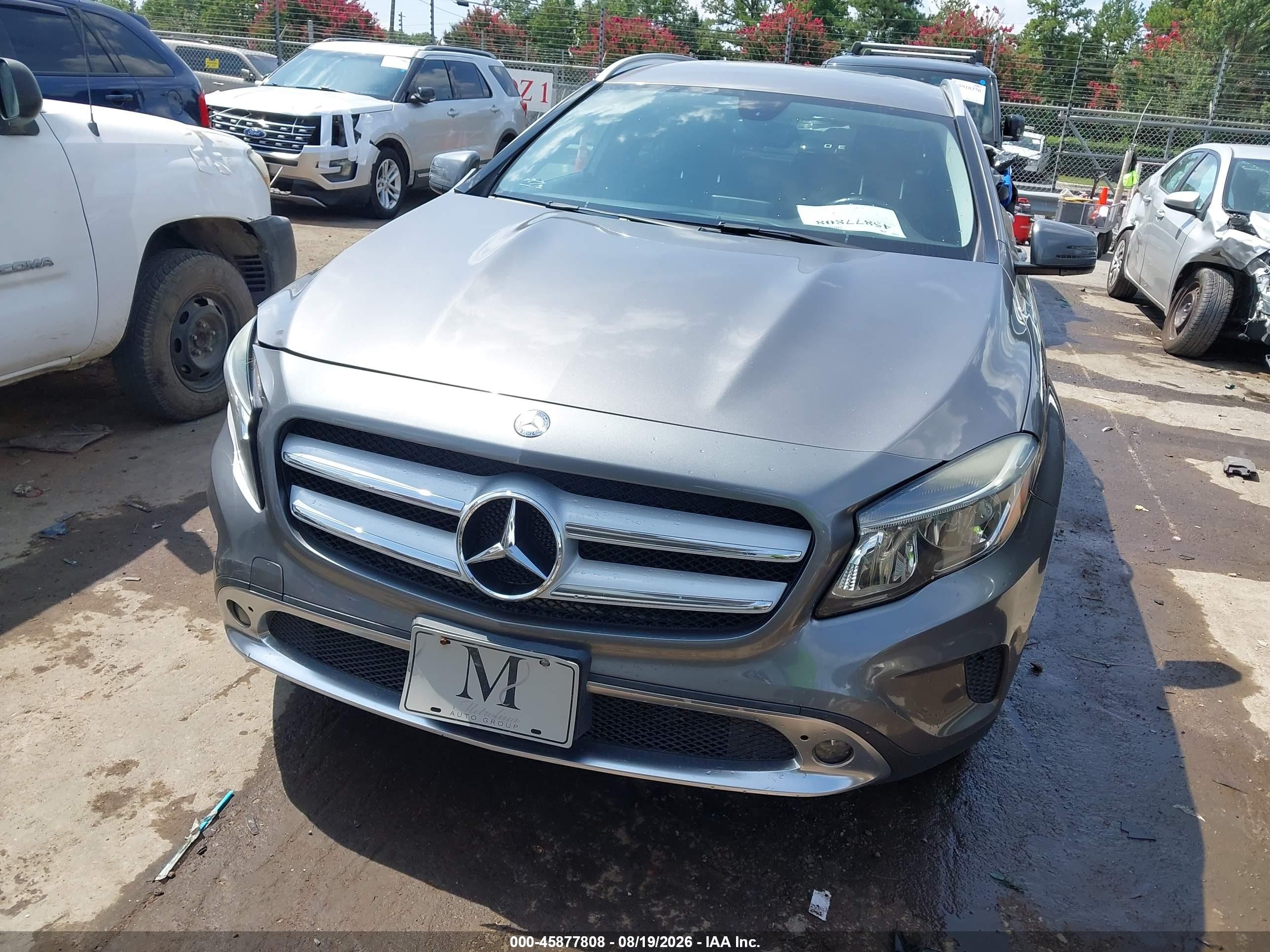 2015 Mercedes-benz Gla 250 4matic Gray vin: WDCTG4GB3FJ068913