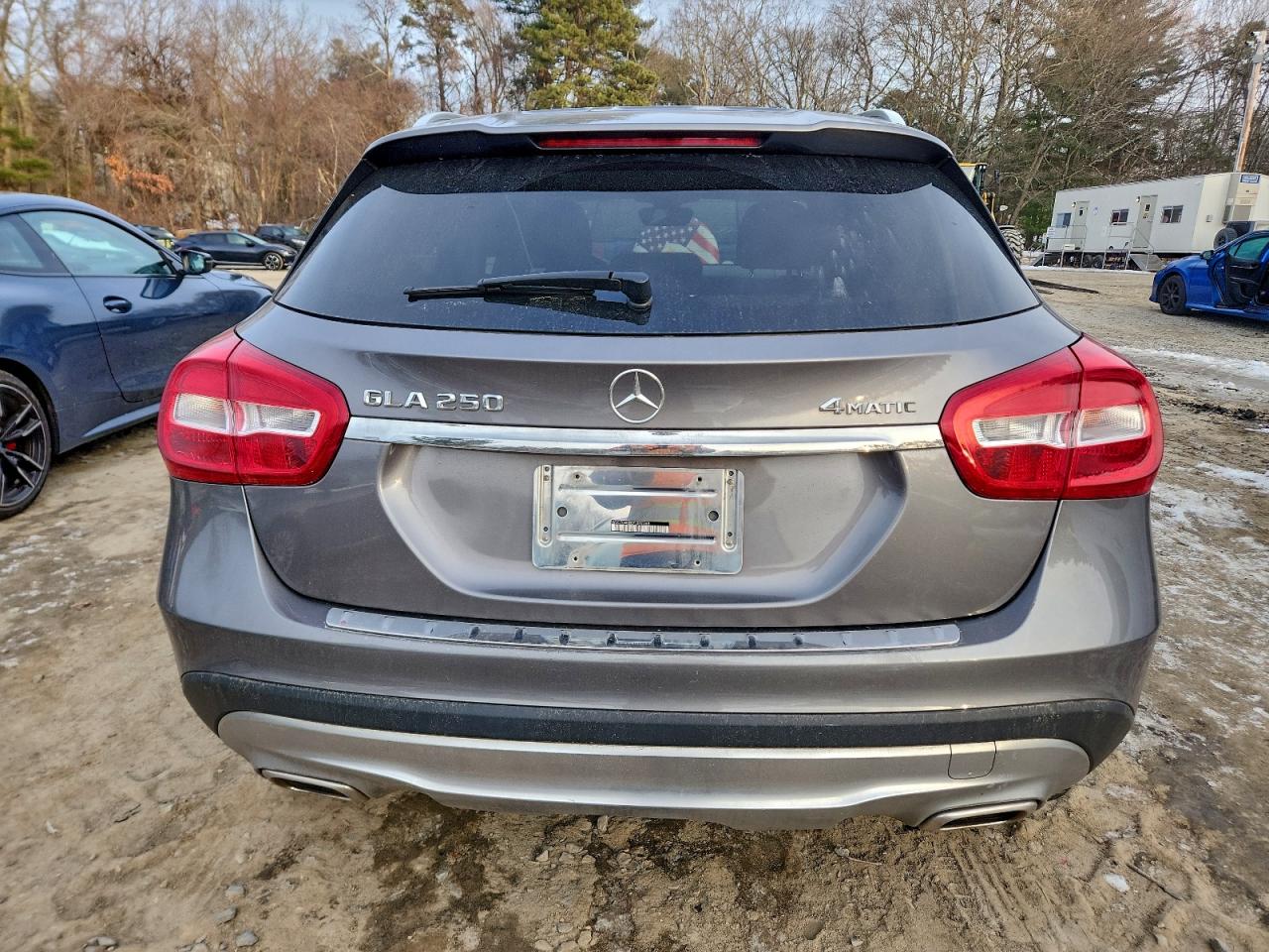2015 Mercedes-benz Gla 250 4matic Серый vin: WDCTG4GB3FJ092368
