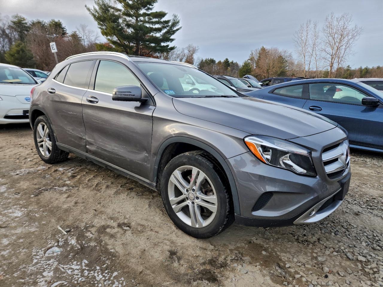 2015 Mercedes-benz Gla 250 4matic Серый vin: WDCTG4GB3FJ092368