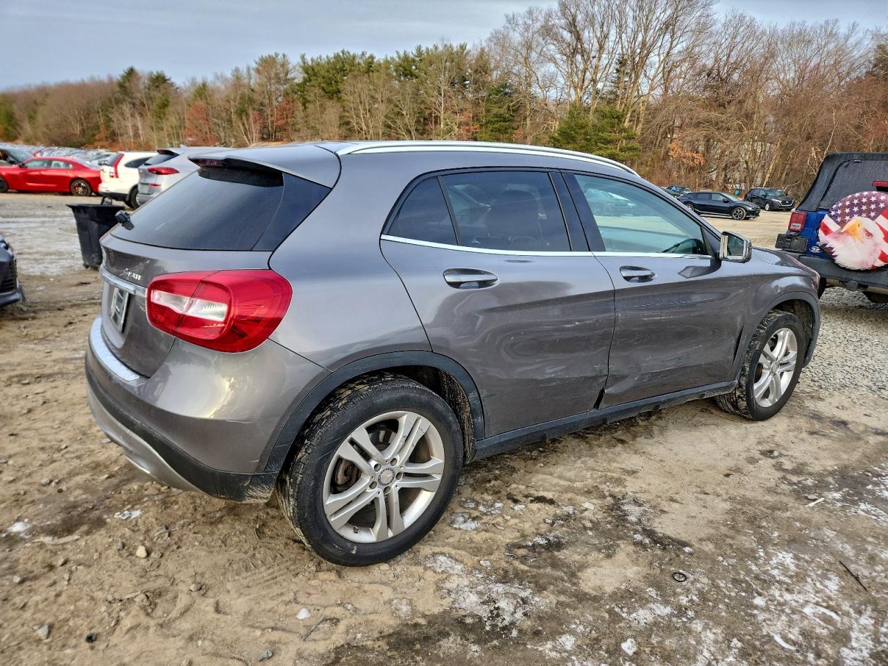 2015 Mercedes-benz Gla 250 4matic Серый vin: WDCTG4GB3FJ092368