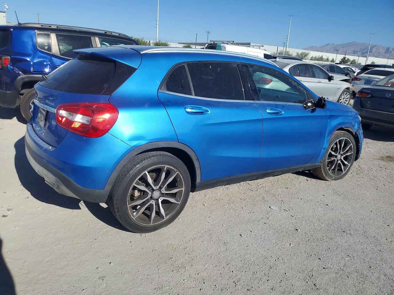 2015 Mercedes-benz Gla 250 4matic Blue vin: WDCTG4GB3FJ104227