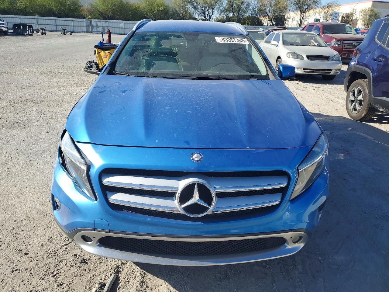 2015 Mercedes-benz Gla 250 4matic Blue vin: WDCTG4GB3FJ104227
