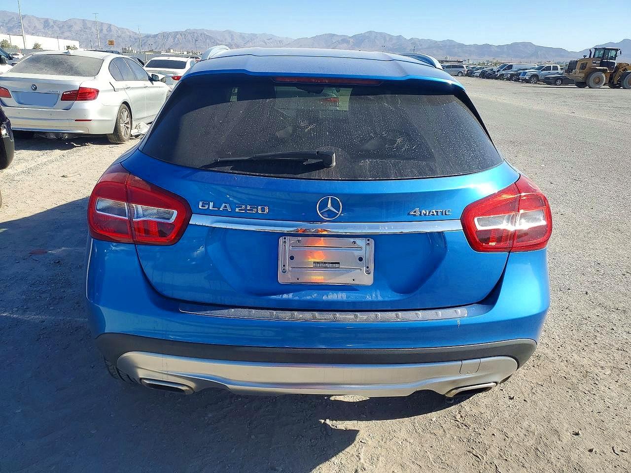 2015 Mercedes-benz Gla 250 4matic Blue vin: WDCTG4GB3FJ104227