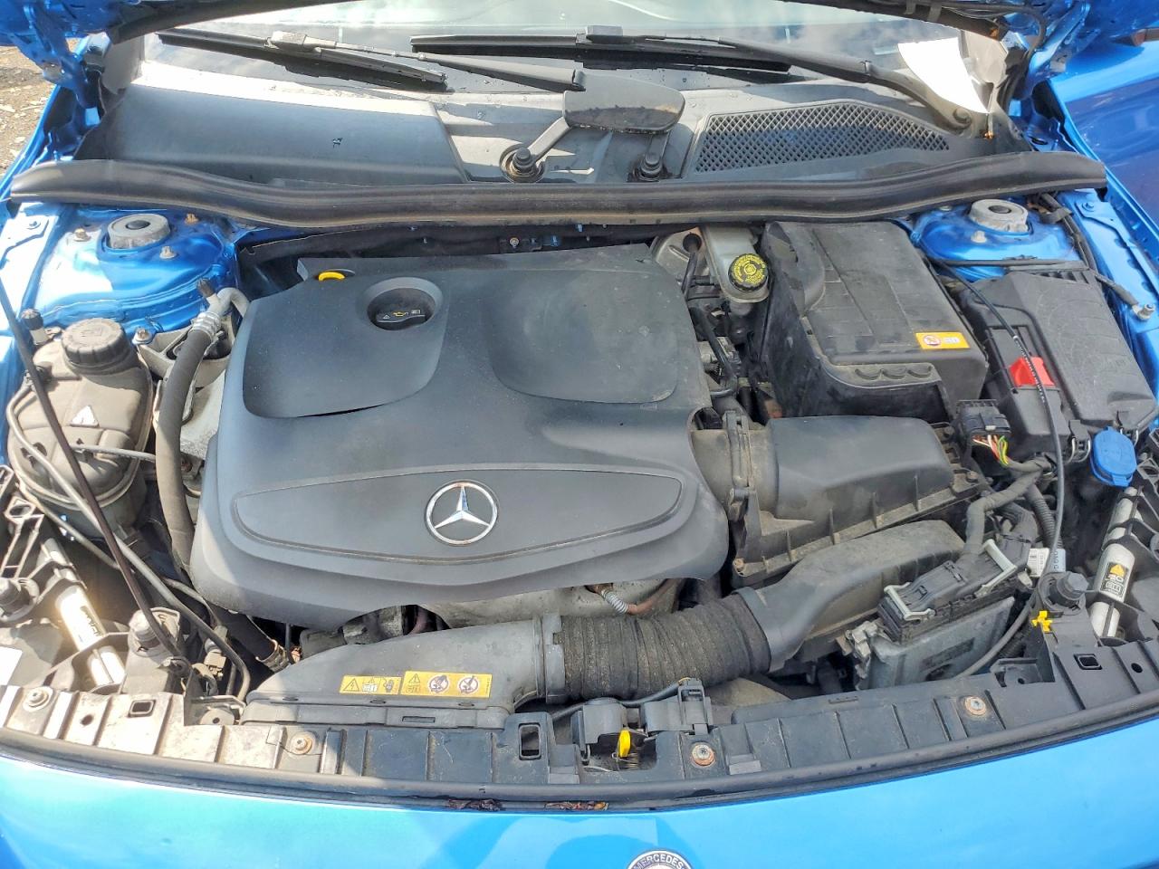2015 Mercedes-benz Gla 250 4matic Blue vin: WDCTG4GB4FJ073456