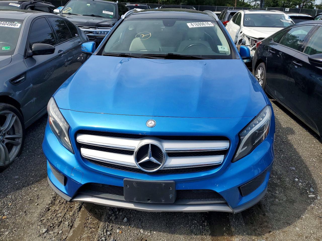 2015 Mercedes-benz Gla 250 4matic Blue vin: WDCTG4GB4FJ073456