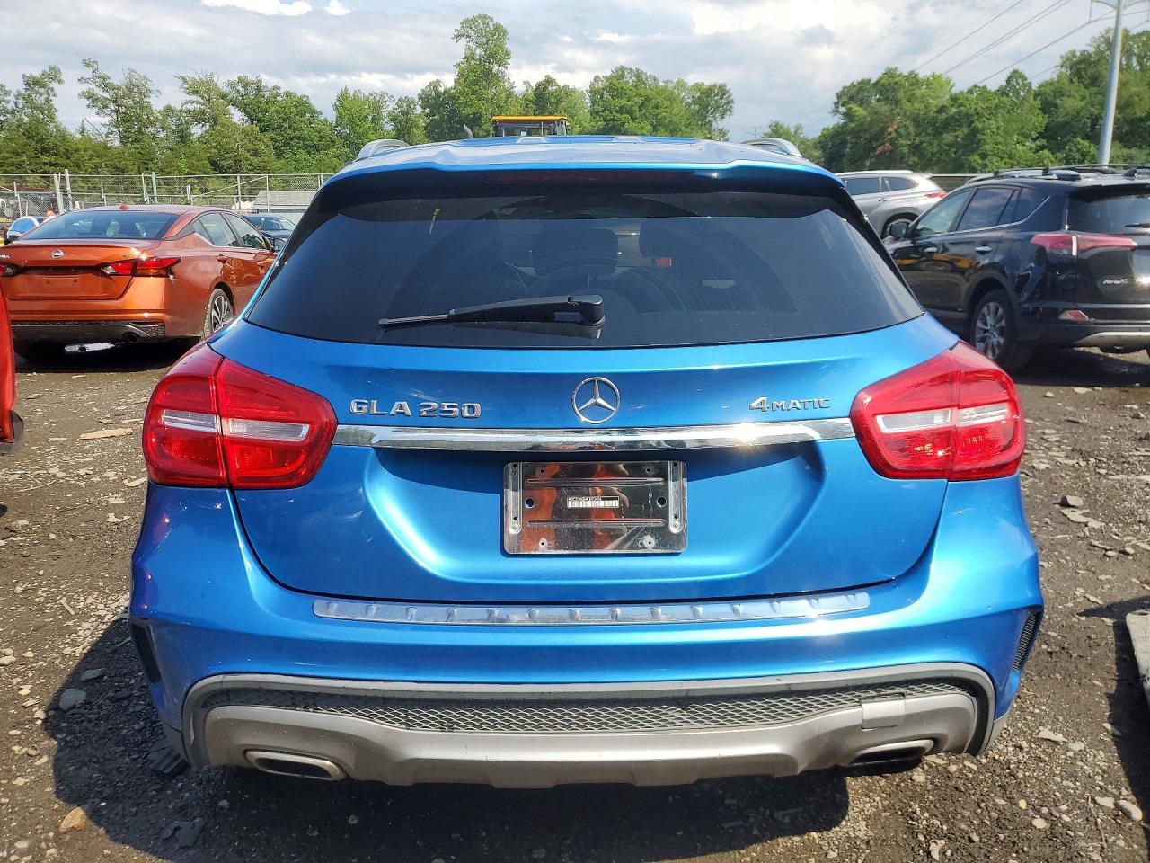 2015 Mercedes-benz Gla 250 4matic Blue vin: WDCTG4GB4FJ073456