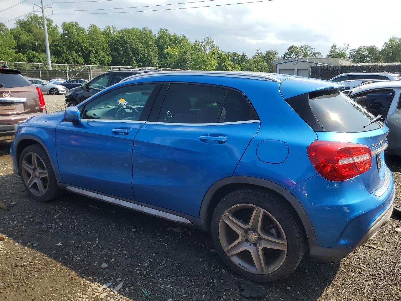 2015 Mercedes-benz Gla 250 4matic Blue vin: WDCTG4GB4FJ073456