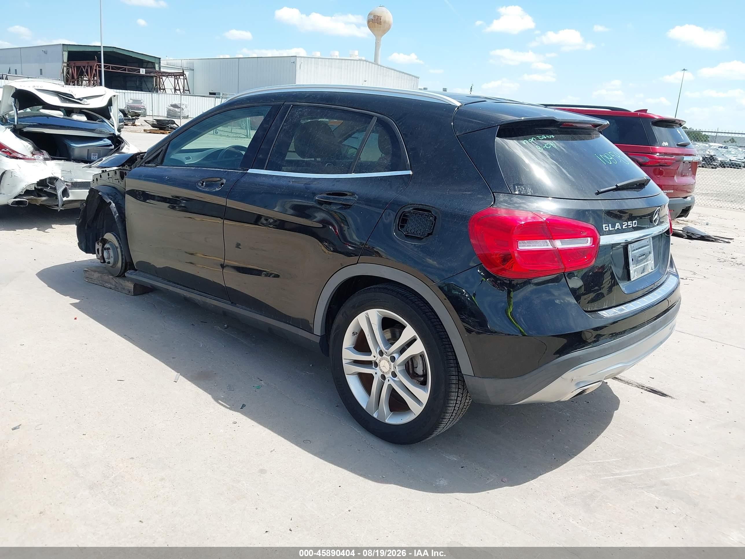 2015 Mercedes-benz Gla 250 4matic Black vin: WDCTG4GB4FJ074364