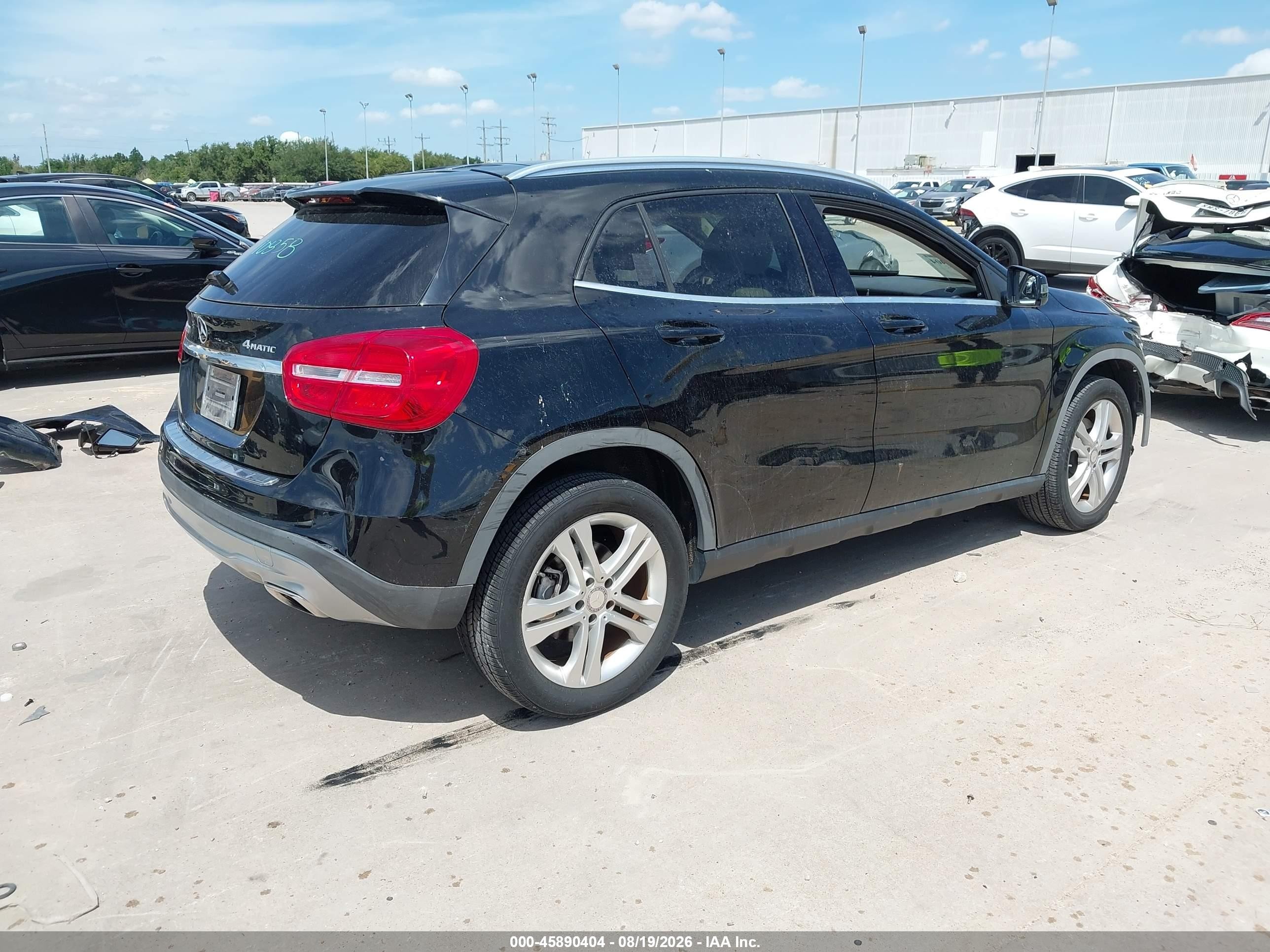 2015 Mercedes-benz Gla 250 4matic Black vin: WDCTG4GB4FJ074364