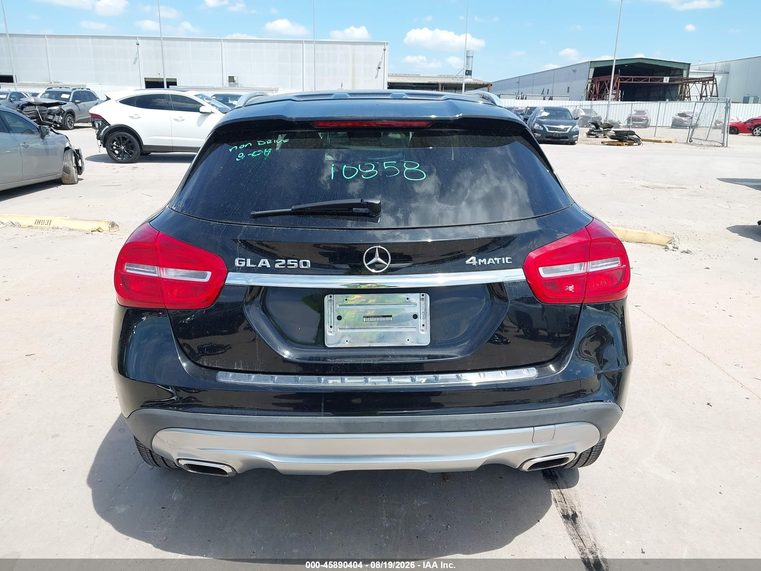 2015 Mercedes-benz Gla 250 4matic Black vin: WDCTG4GB4FJ074364