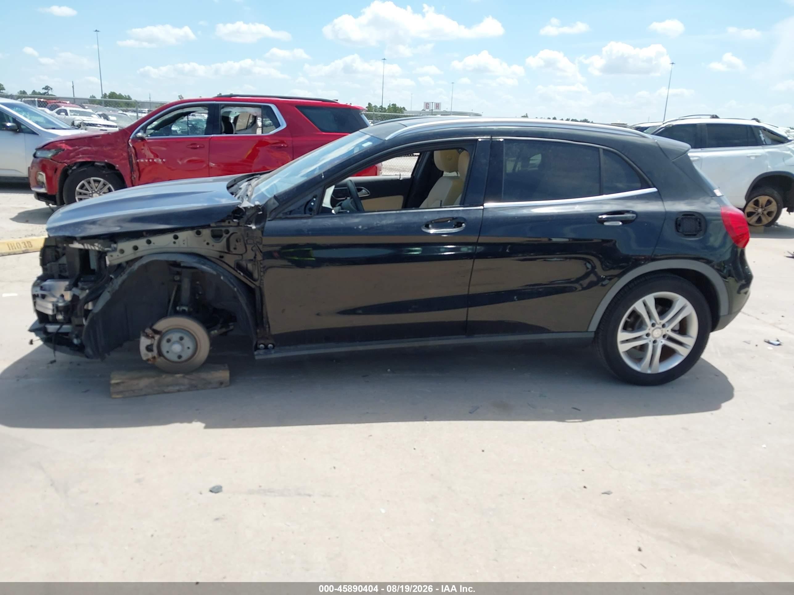 2015 Mercedes-benz Gla 250 4matic Black vin: WDCTG4GB4FJ074364