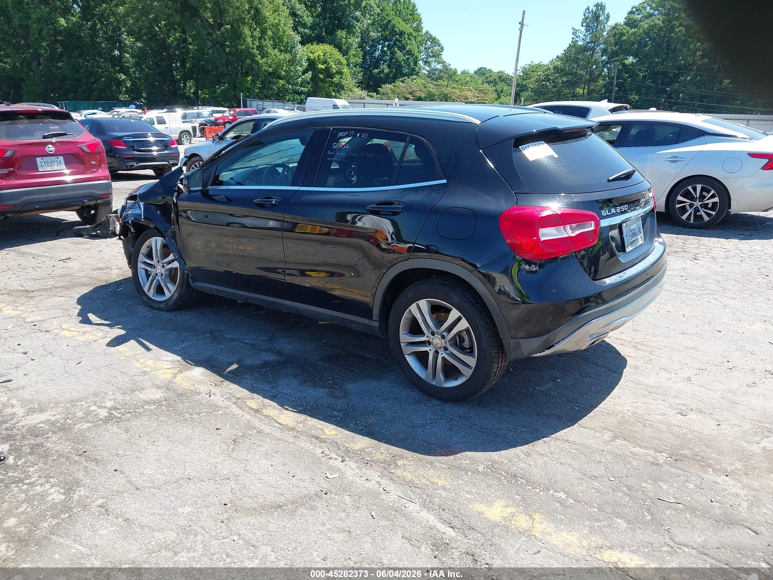 2015 Mercedes-benz Gla 250 4matic Black vin: WDCTG4GB4FJ076213