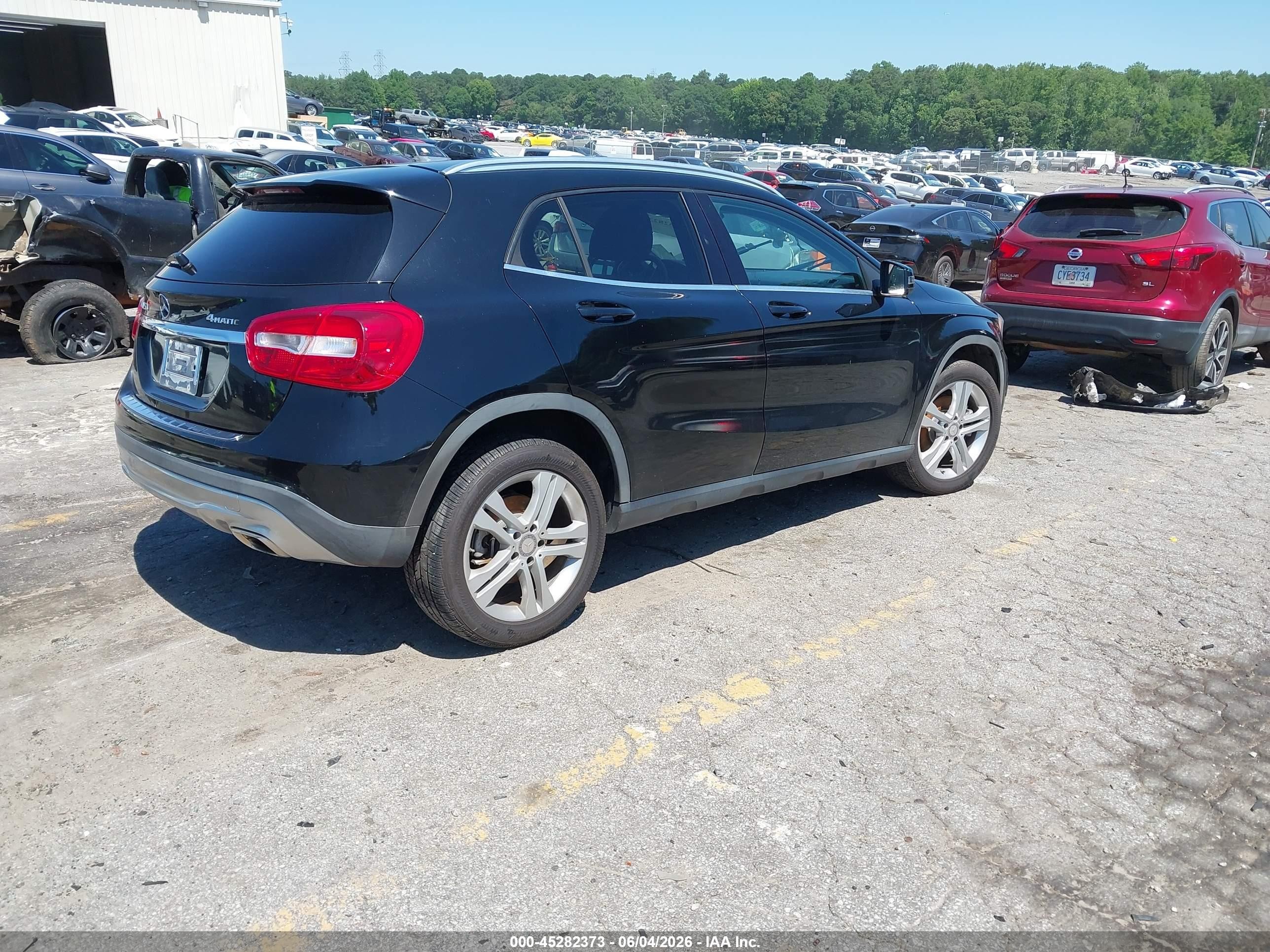 2015 Mercedes-benz Gla 250 4matic Black vin: WDCTG4GB4FJ076213