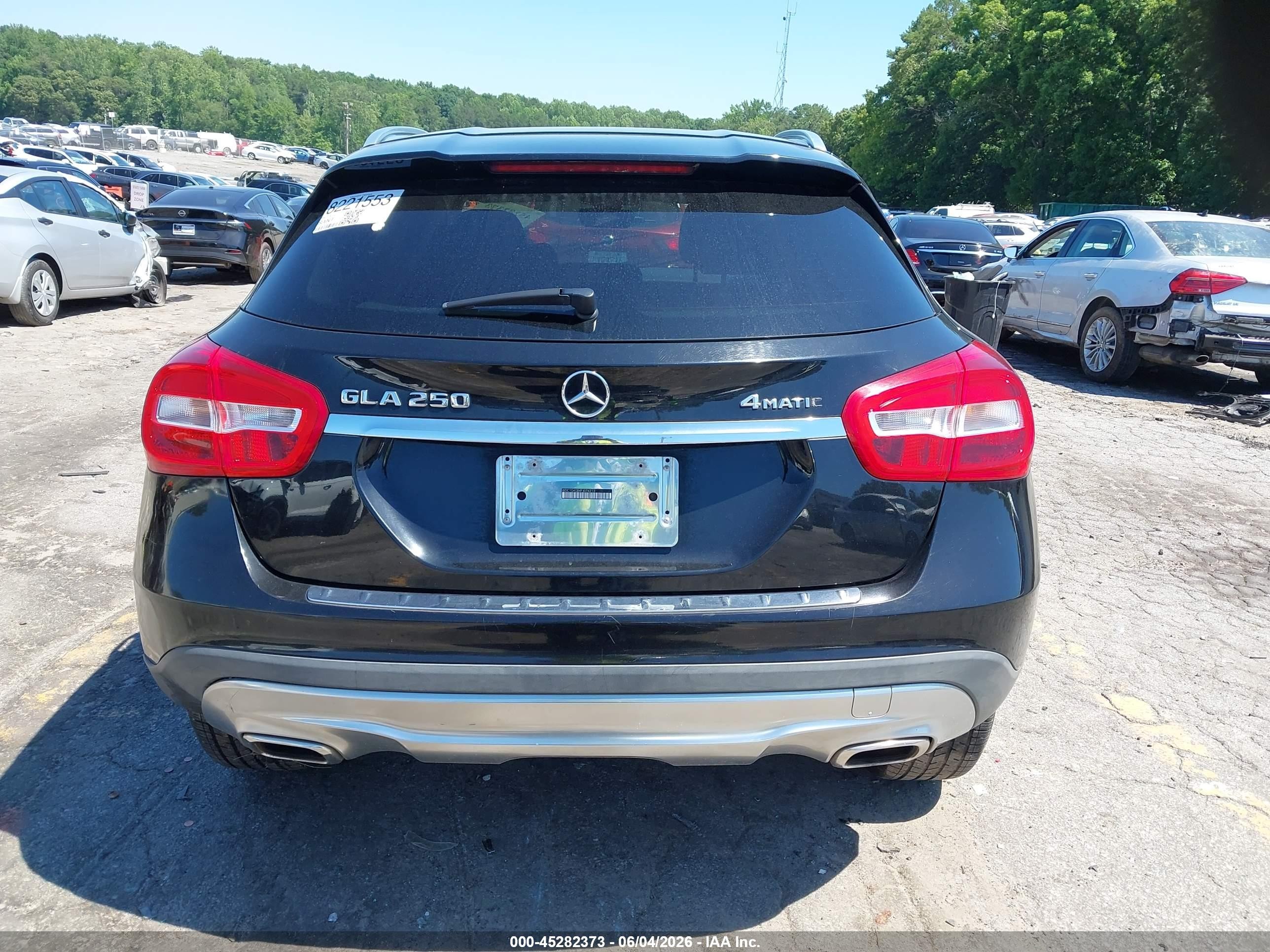 2015 Mercedes-benz Gla 250 4matic Black vin: WDCTG4GB4FJ076213