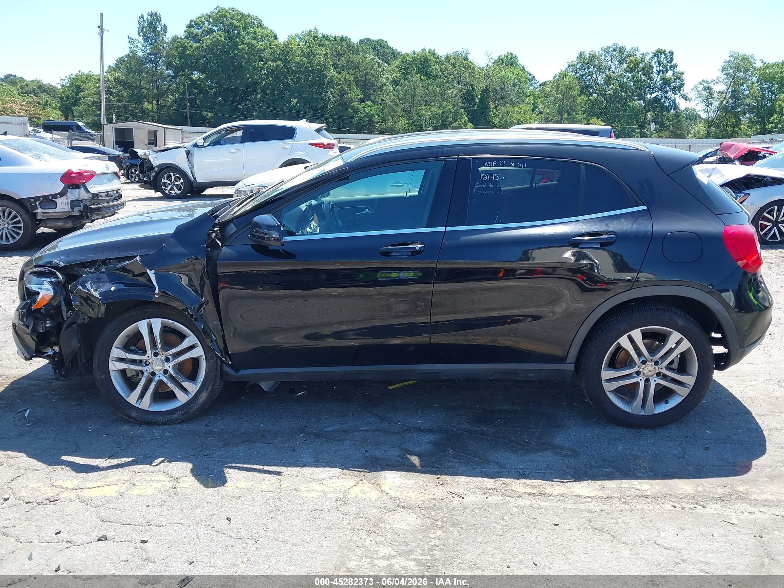 2015 Mercedes-benz Gla 250 4matic Black vin: WDCTG4GB4FJ076213