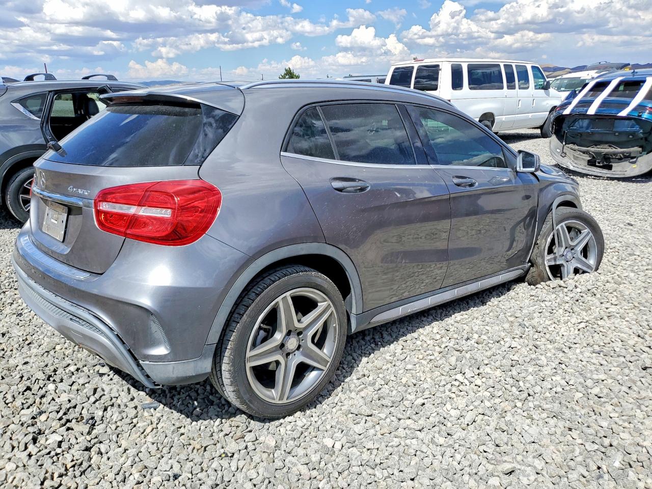 2015 Mercedes-benz Gla 250 4matic Gray vin: WDCTG4GB4FJ077104