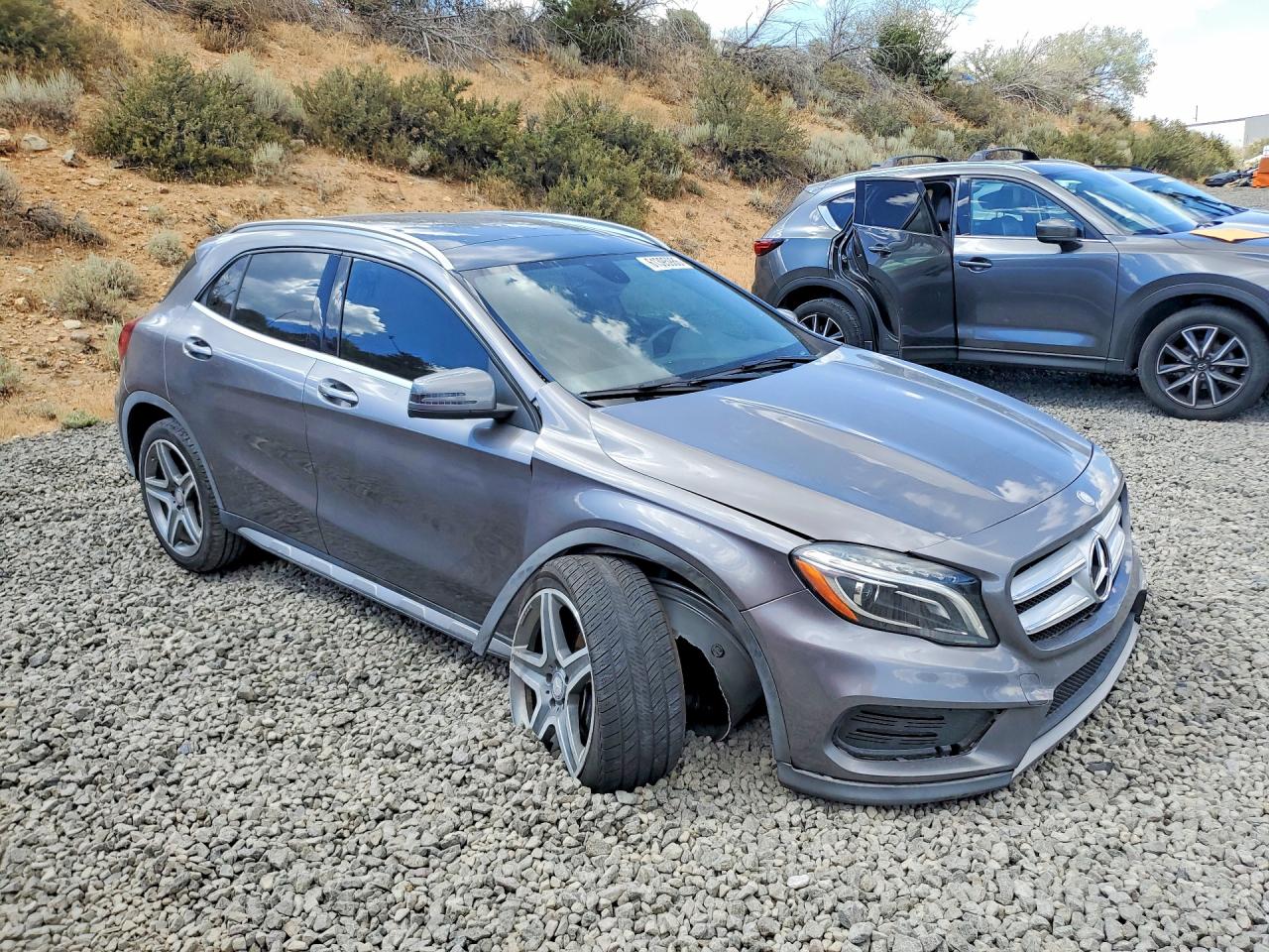 2015 Mercedes-benz Gla 250 4matic Gray vin: WDCTG4GB4FJ077104