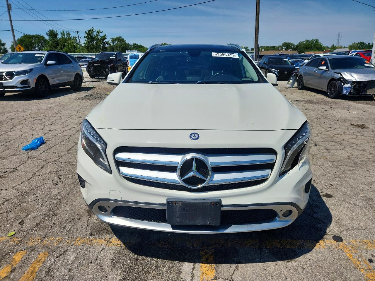 2015 Mercedes-benz Gla 250 4matic White vin: WDCTG4GB4FJ082075