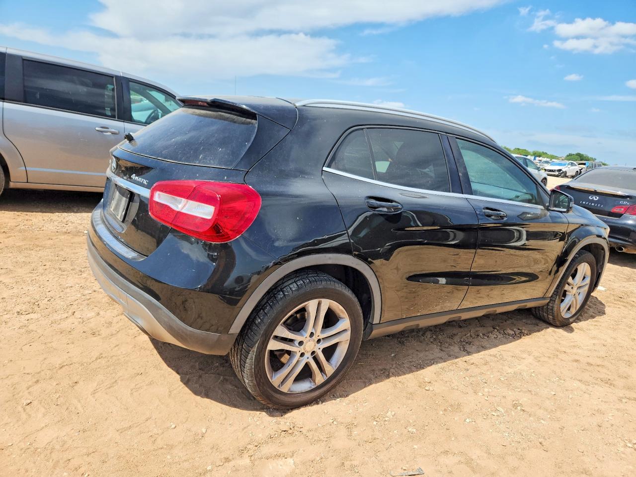 2015 Mercedes-benz Gla 250 4matic Black vin: WDCTG4GB4FJ090368
