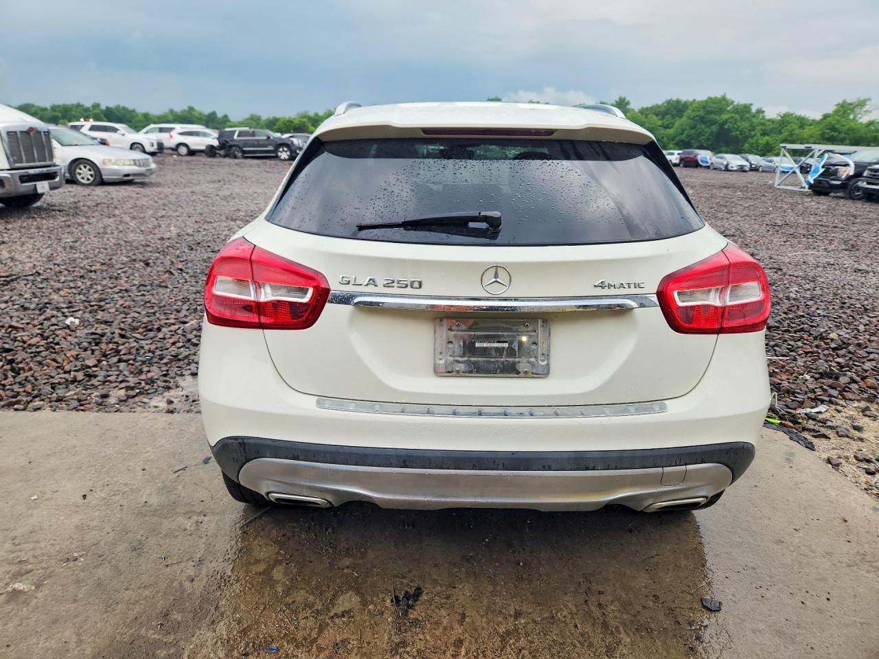 2015 Mercedes-benz Gla 250 4matic White vin: WDCTG4GB4FJ170785
