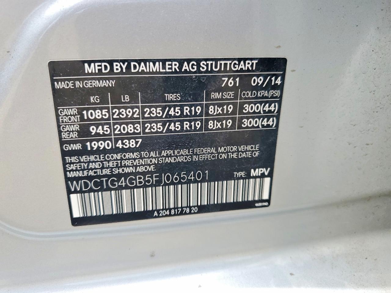 2015 Mercedes-benz Gla 250 4matic Silver vin: WDCTG4GB5FJ065401