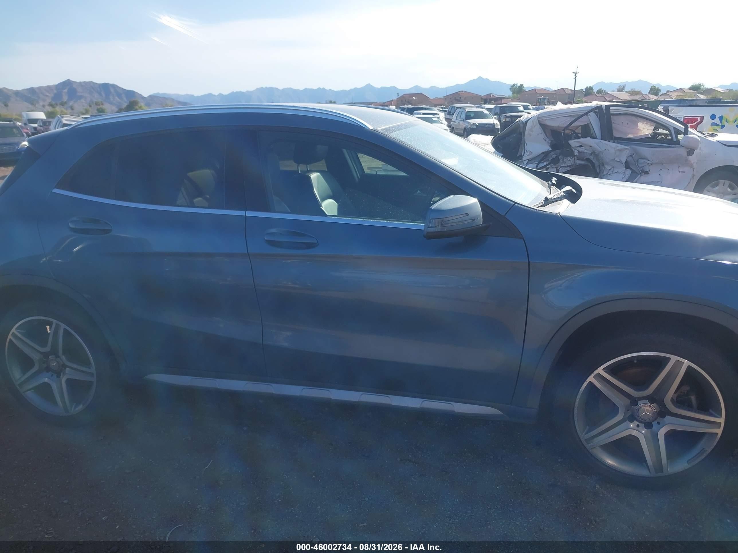 2015 Mercedes-benz Gla 250 4matic Light Blue vin: WDCTG4GB5FJ066094