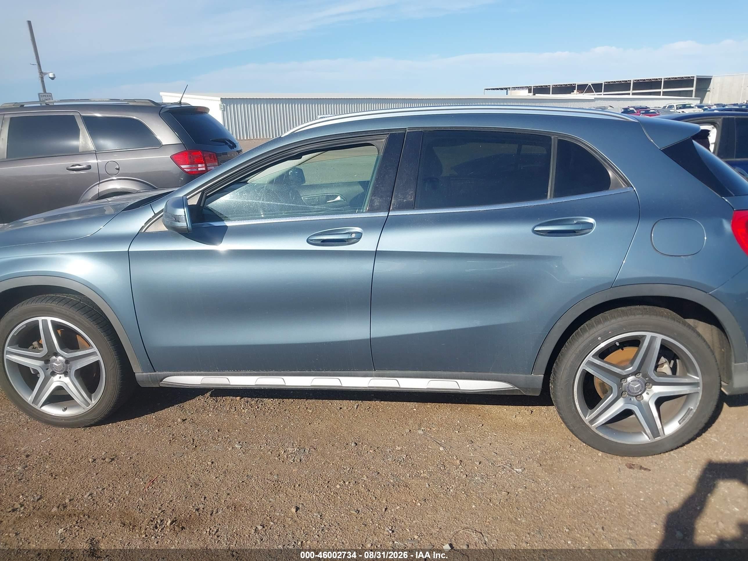 2015 Mercedes-benz Gla 250 4matic Light Blue vin: WDCTG4GB5FJ066094