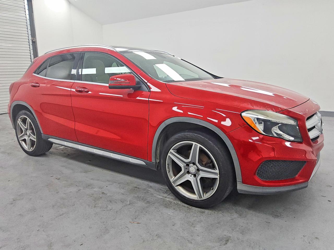 2015 Mercedes-benz Gla 250 4matic Red vin: WDCTG4GB5FJ095739