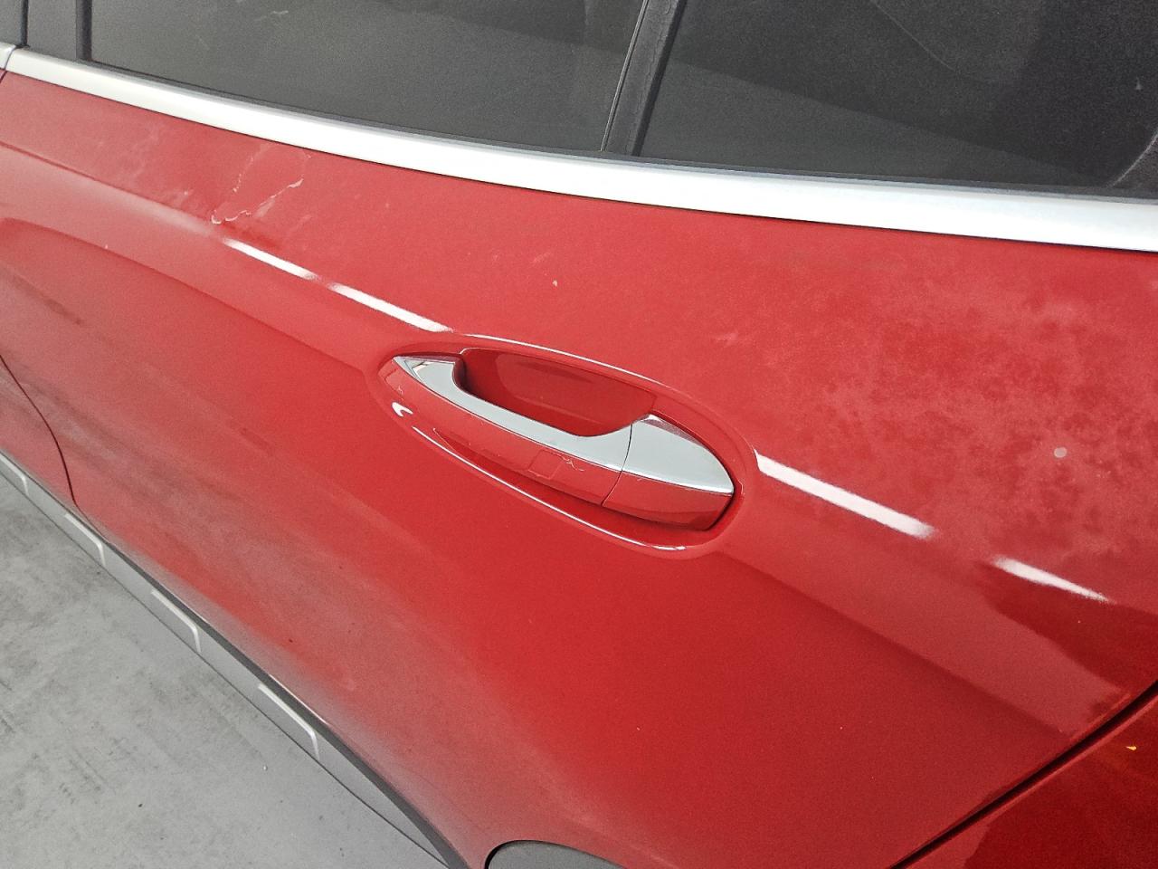2015 Mercedes-benz Gla 250 4matic Red vin: WDCTG4GB5FJ095739 Damage: Left Rear Door, Previous Repair, Substandard Repair