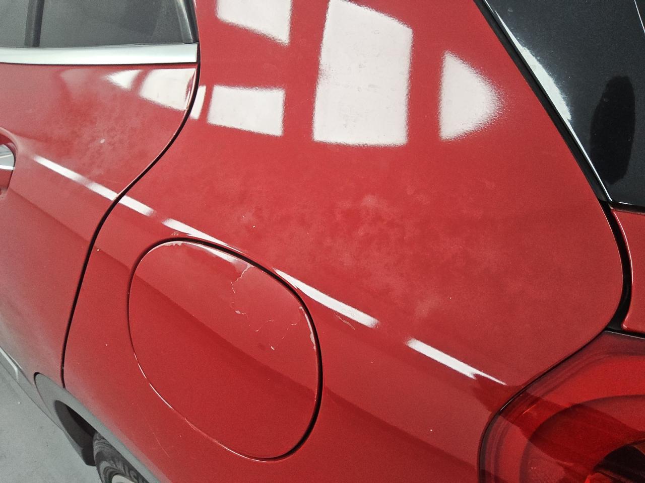 2015 Mercedes-benz Gla 250 4matic Red vin: WDCTG4GB5FJ095739 Damage: Left Qtr Panel, Previous Repair, Substandard Repair