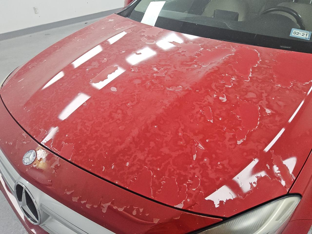 2015 Mercedes-benz Gla 250 4matic Red vin: WDCTG4GB5FJ095739 Damage: Hood, Previous Repair, Substandard Repair