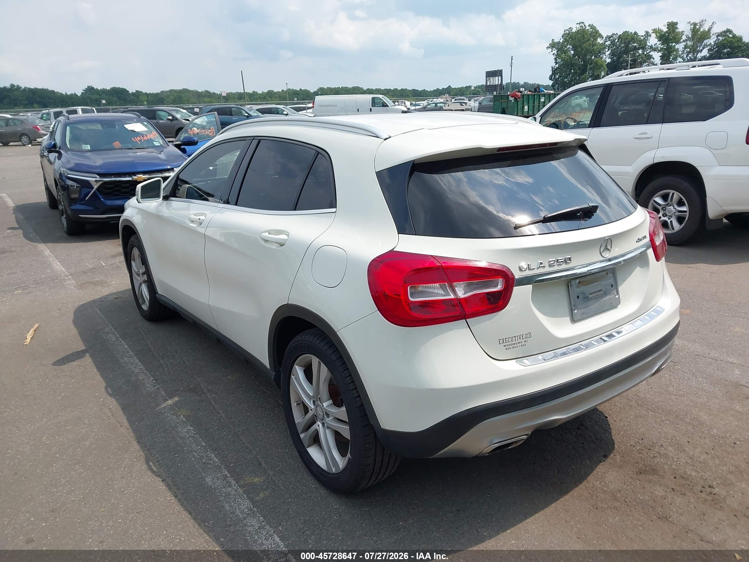 2015 Mercedes-benz Gla 250 4matic White vin: WDCTG4GB5FJ119005