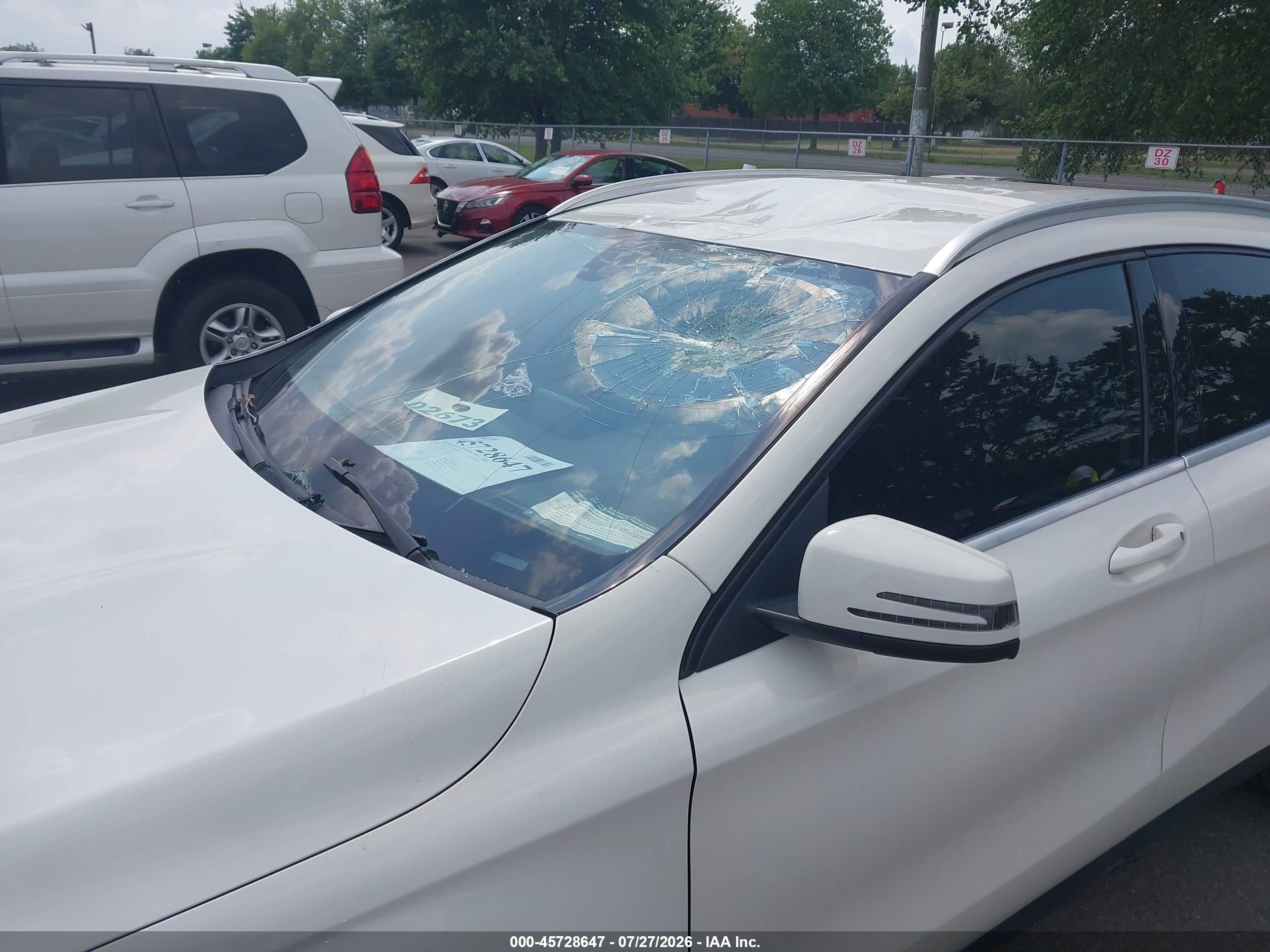 2015 Mercedes-benz Gla 250 4matic White vin: WDCTG4GB5FJ119005