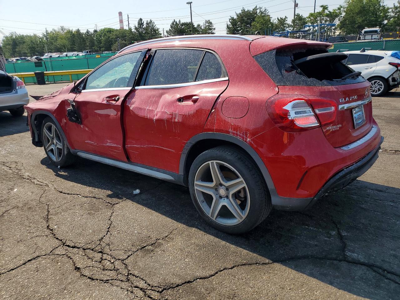 2015 Mercedes-benz Gla 250 4matic Красный vin: WDCTG4GB5FJ126083