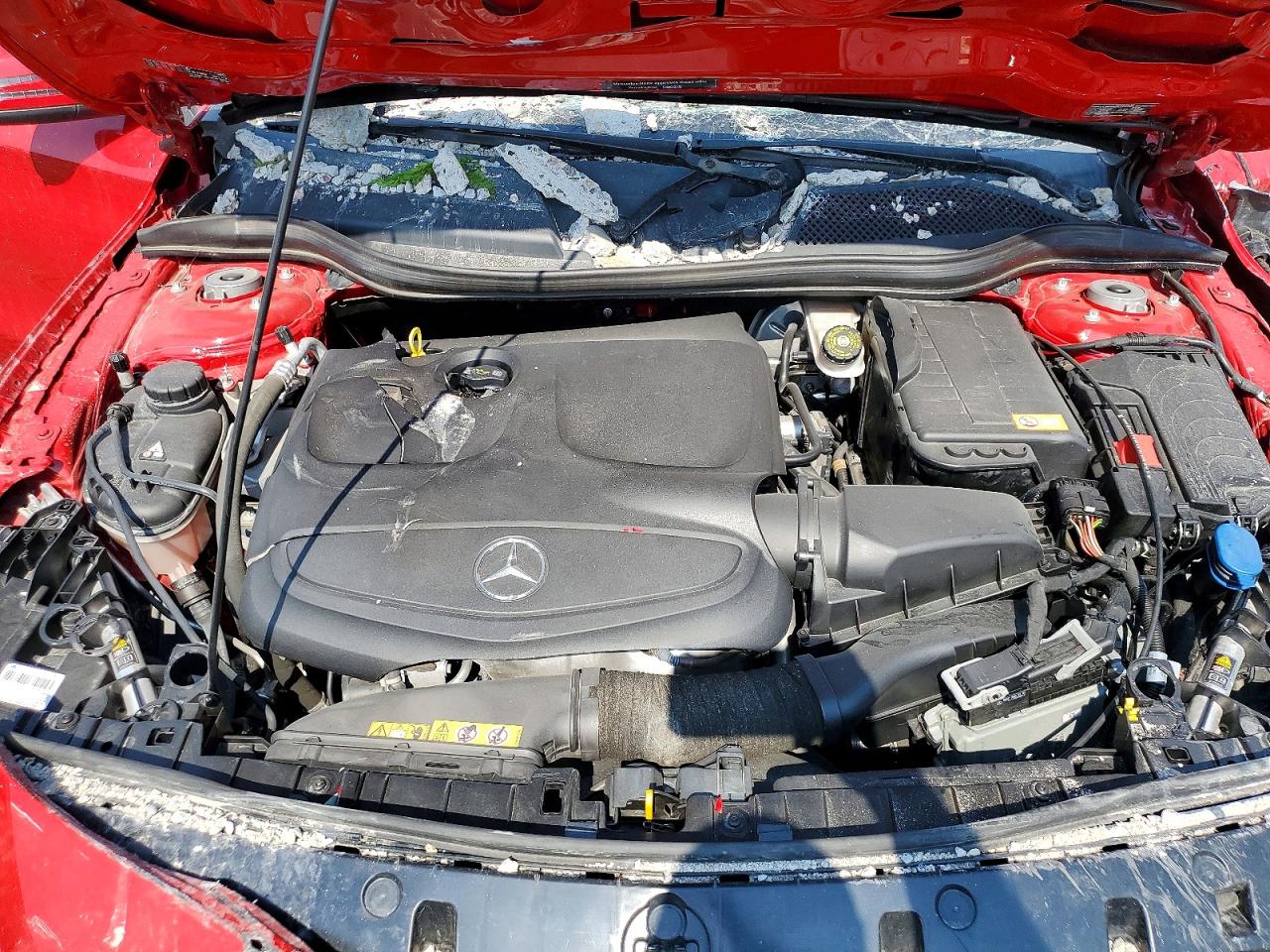 2015 Mercedes-benz Gla 250 4matic Красный vin: WDCTG4GB5FJ126083