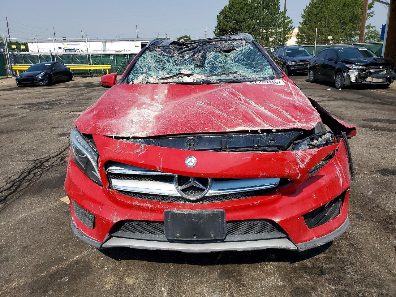 2015 Mercedes-benz Gla 250 4matic Красный vin: WDCTG4GB5FJ126083