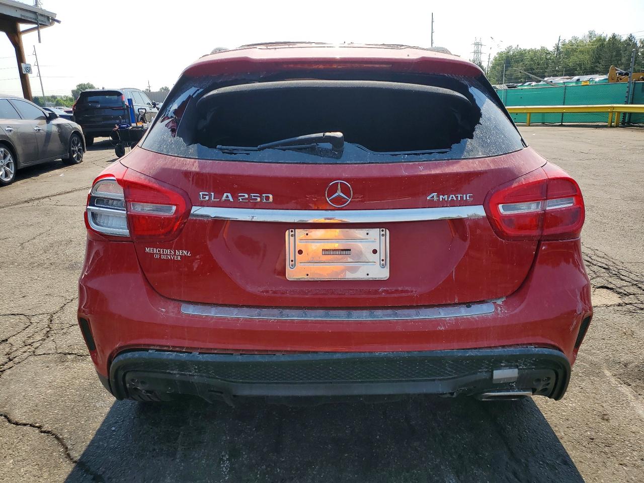 2015 Mercedes-benz Gla 250 4matic Красный vin: WDCTG4GB5FJ126083