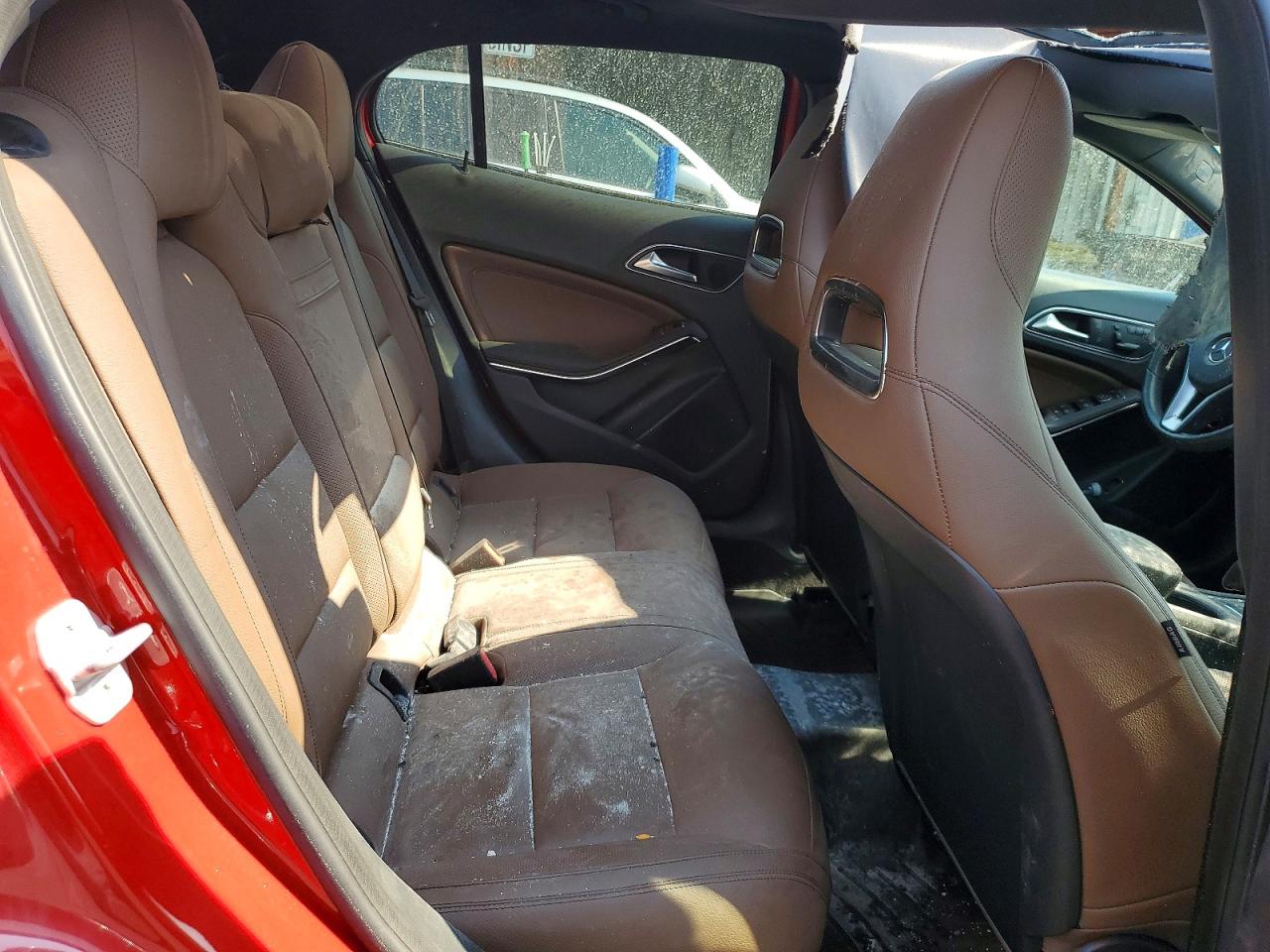 2015 Mercedes-benz Gla 250 4matic Красный vin: WDCTG4GB5FJ126083