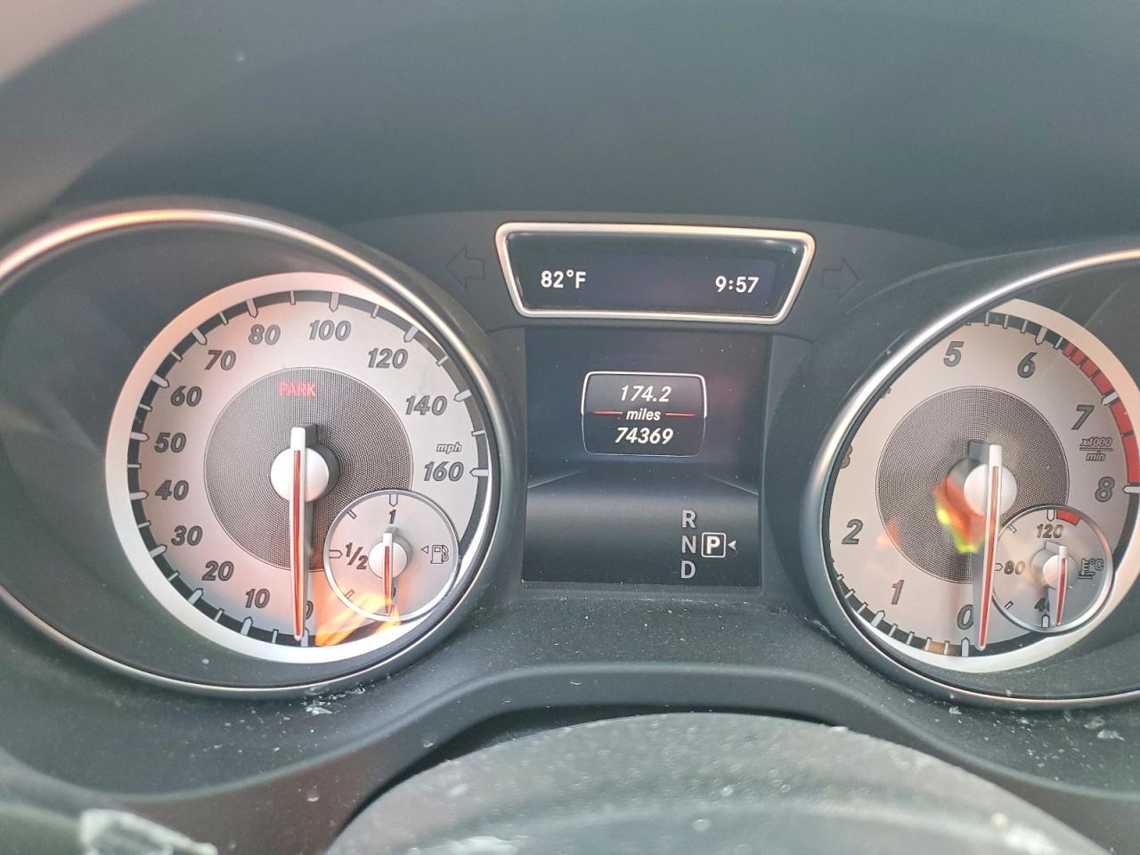 2015 Mercedes-benz Gla 250 4matic Красный vin: WDCTG4GB5FJ126083