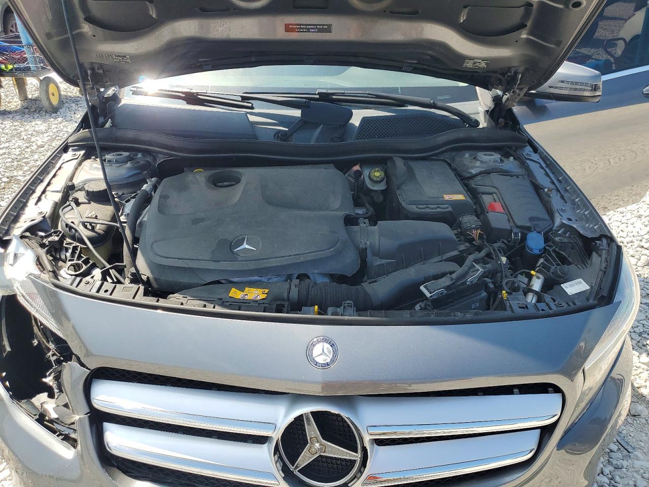 2015 Mercedes-benz Gla 250 4matic Gray vin: WDCTG4GB5FJ170780
