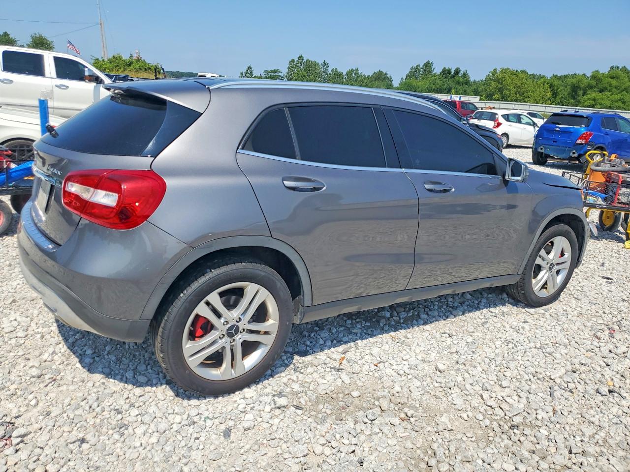 2015 Mercedes-benz Gla 250 4matic Gray vin: WDCTG4GB5FJ170780