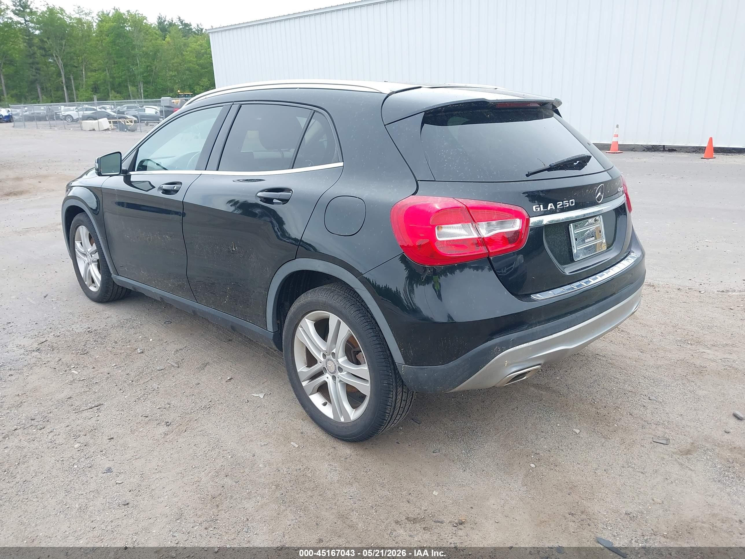 2015 Mercedes-benz Gla 250 4matic Черный vin: WDCTG4GB5FJ177521