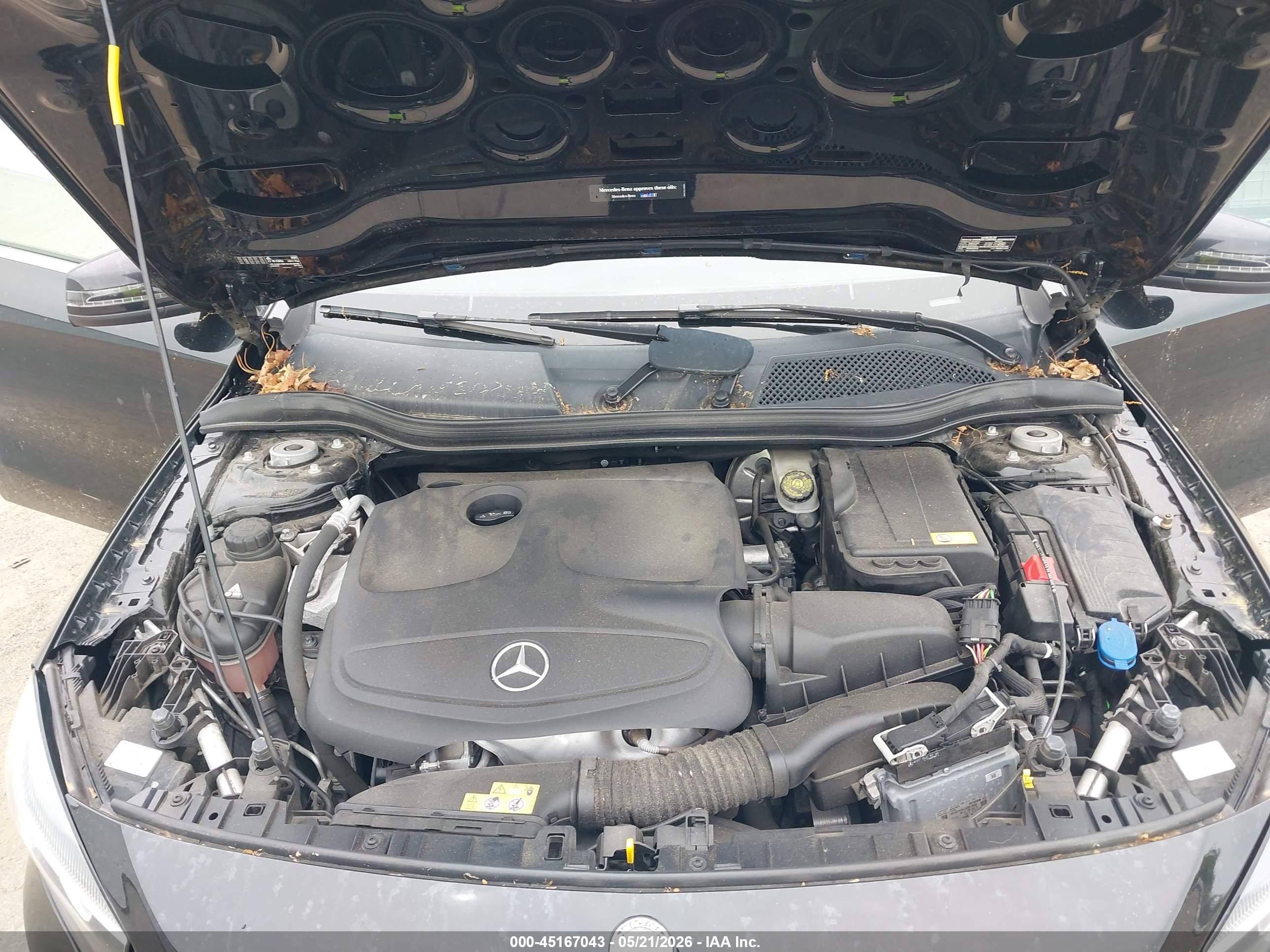 2015 Mercedes-benz Gla 250 4matic Черный vin: WDCTG4GB5FJ177521