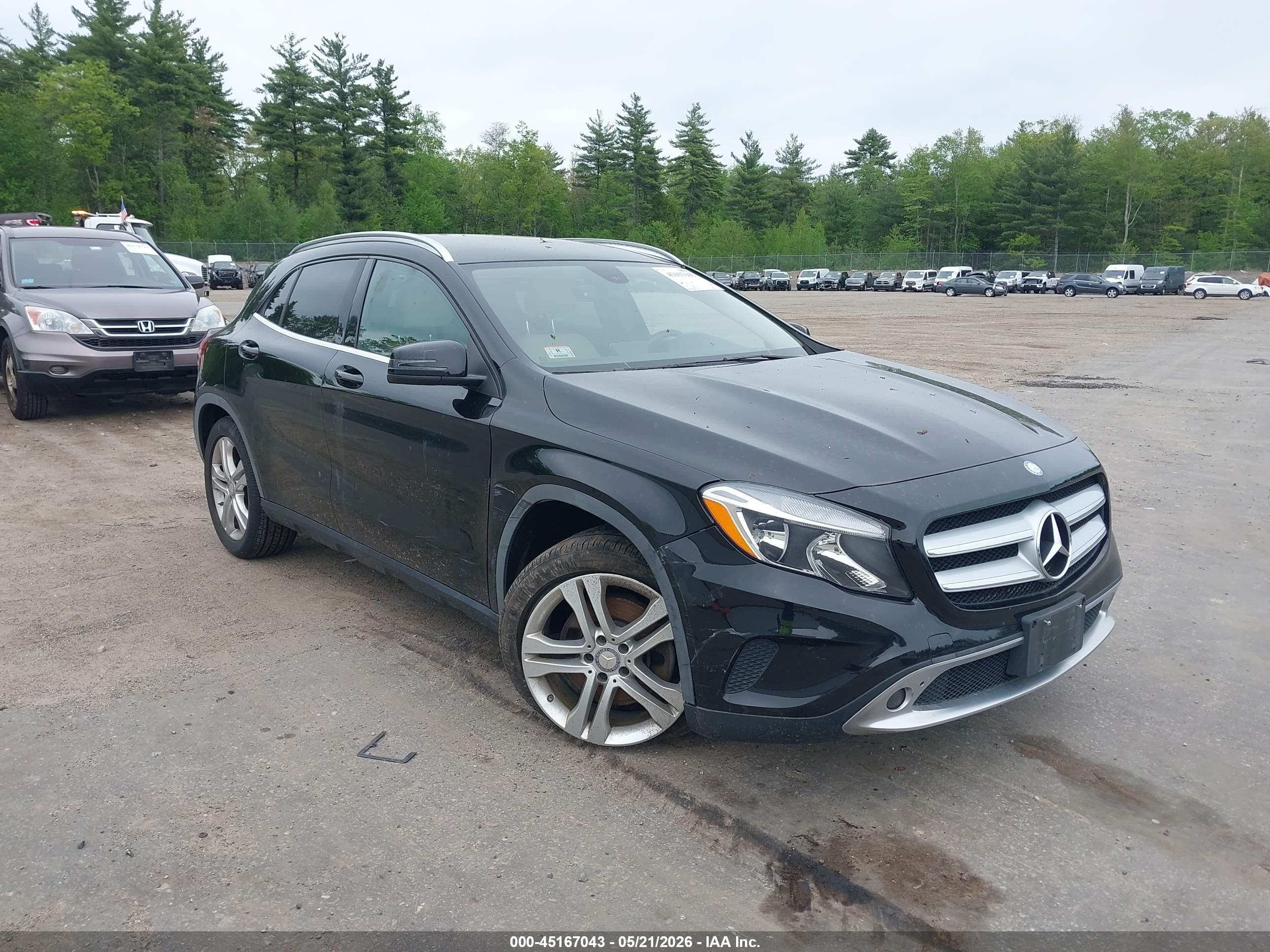 2015 Mercedes-benz Gla 250 4matic Черный vin: WDCTG4GB5FJ177521