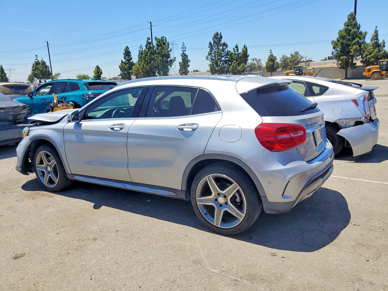 2015 Mercedes-benz Gla 250 4matic Silver vin: WDCTG4GB5FJ178085