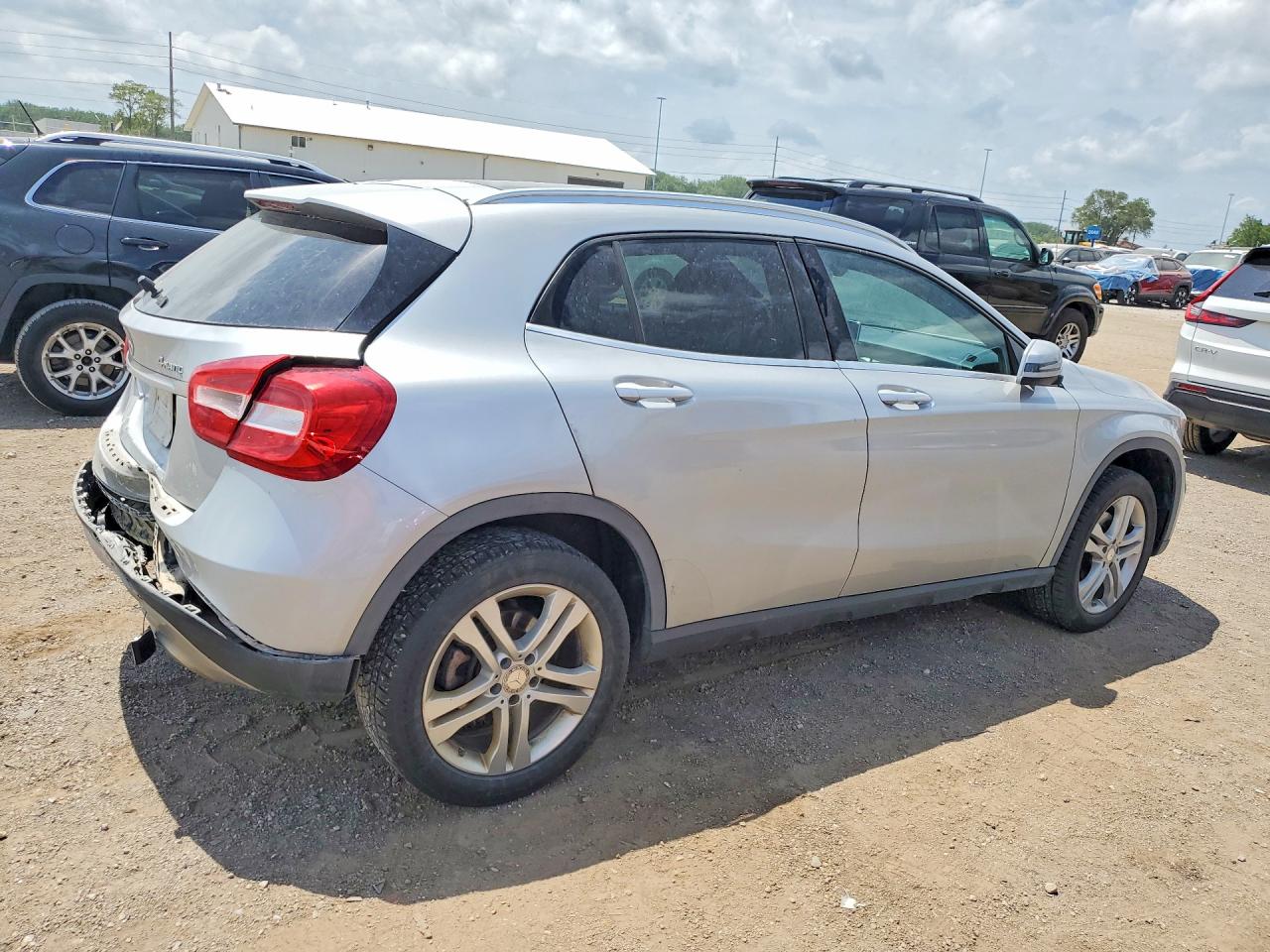 2017 Mercedes-benz Gla 250 4matic Silver vin: WDCTG4GB5HJ304741