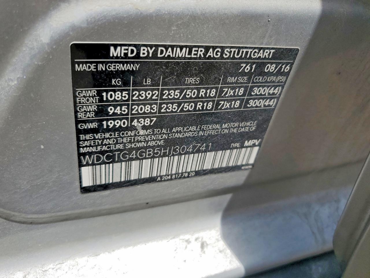 2017 Mercedes-benz Gla 250 4matic Silver vin: WDCTG4GB5HJ304741