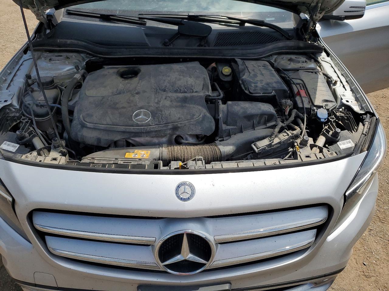2017 Mercedes-benz Gla 250 4matic Silver vin: WDCTG4GB5HJ304741