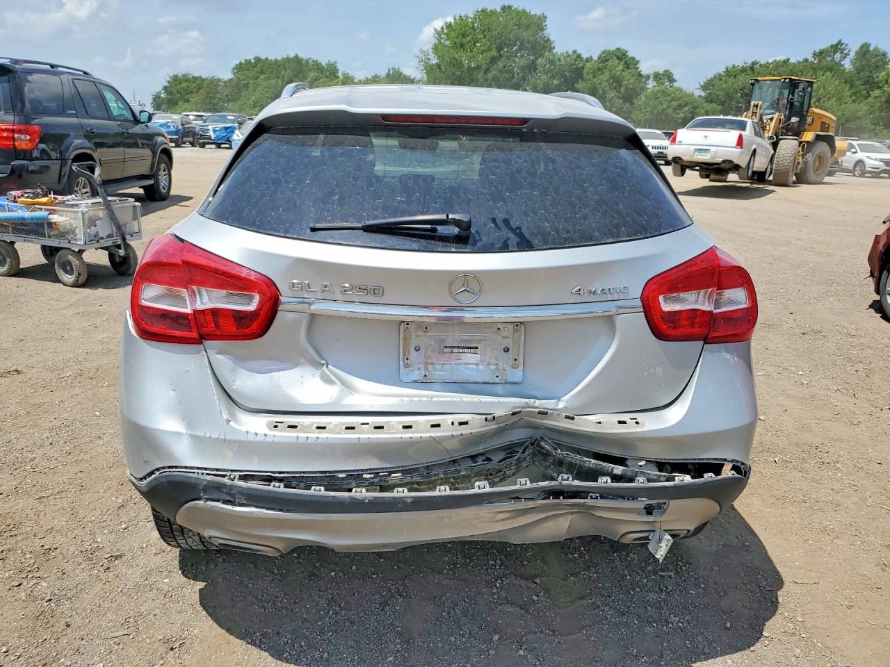 2017 Mercedes-benz Gla 250 4matic Silver vin: WDCTG4GB5HJ304741